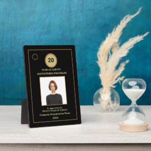 Jaren van servicefoto's Logo Gold Awards Fotoplaat