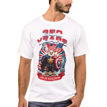 Jaren van vrijheid Patriottische Steelaar Shirt |