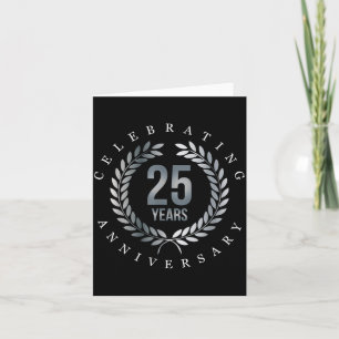 Jaren vieren 25 25ste kaart