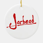 JARHEAD KERAMISCH ORNAMENT (Achterkant)