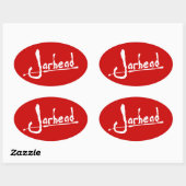 JARHEAD OVALE STICKER (Vel)