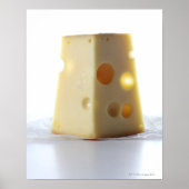 Jarlsberg Cheese Slice Poster (Voorkant)