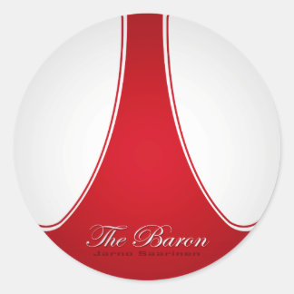 Jarno "The Baron" Saarinen Ronde Sticker