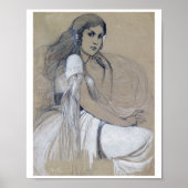 Jaroslava Muchova, Alfonse Mucha Poster (Voorkant)