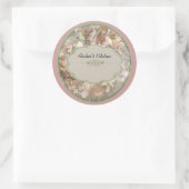 jarre d'épices d'orchidée rose étiquettes (Sac)