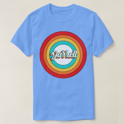 Jarrell Naam Shirt Jarrell Circle (Design voorkant)