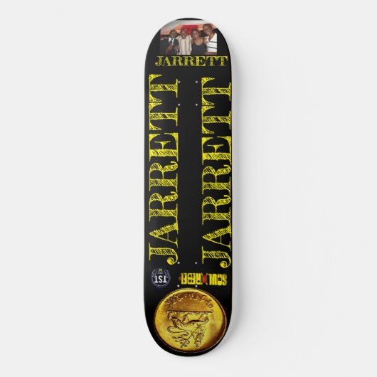 JARRETT JMT 8 1/4 "Skateboard Deck Skateboard (Voorkant)