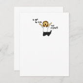 J'arrive à vivre par moi-même - Invitations (Devant / Derrière)