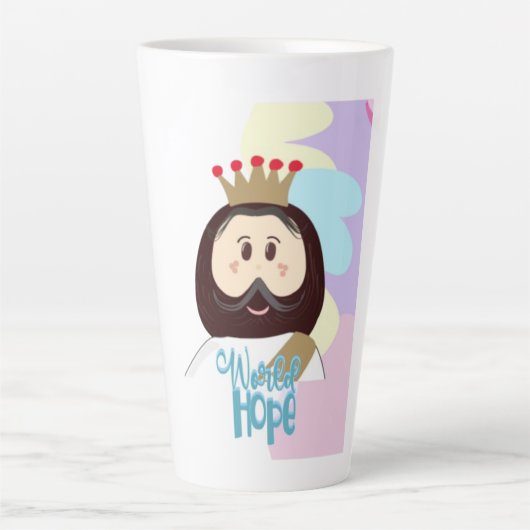 Jarro World Hope Latte Mok (Voorkant)