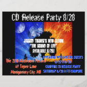 Jarrod's CD Release Flyer (Voorkant)