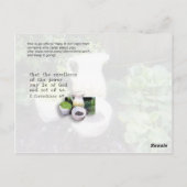 Jars van Clay Briefkaart (Achterkant)