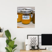 Jars van Homemade Farts Poster (Thuiskantoor)