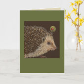 Jarvis la carte de hérisson (Fleur jaune)