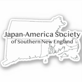 JAS Southern New England Kaart Sticker