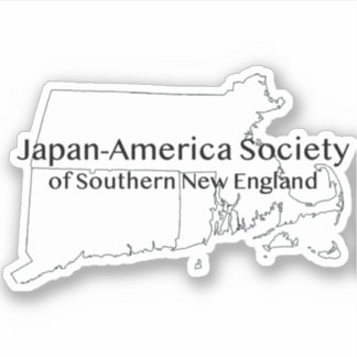JAS Southern New England Kaart Sticker