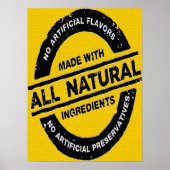 Jasen Sousa All Natural Poster (Voorkant)