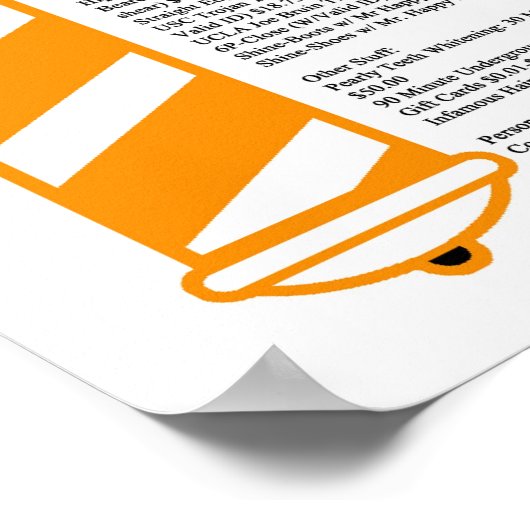 Jasen Sousa Barber Shop Poster (Hoek)