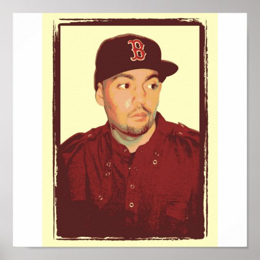 Jasen Sousa No Kijk Pose Poster (Voorkant)