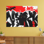 Jasen Sousa Three Piece Pose Canvas Afdruk (Insitu (Woonkamer))