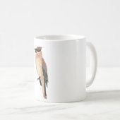 Jaseur de cèdre de tasse (Devant droit)