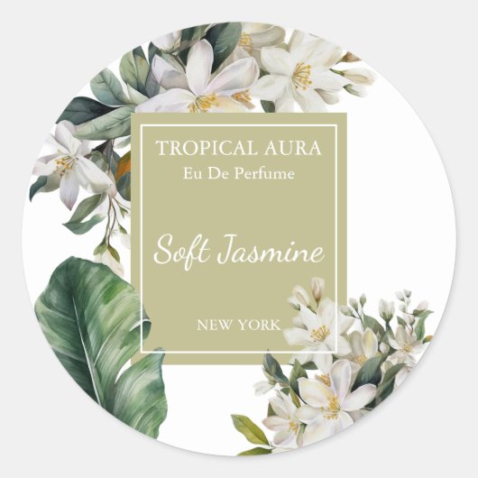 Jasmijn Parfum Label (Voorkant)