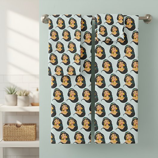 Jasmine badhanddoekenset bad handdoek