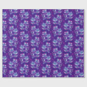 Jasmine Bloom  bloem Paars  Cadeaupapier (Vlak)