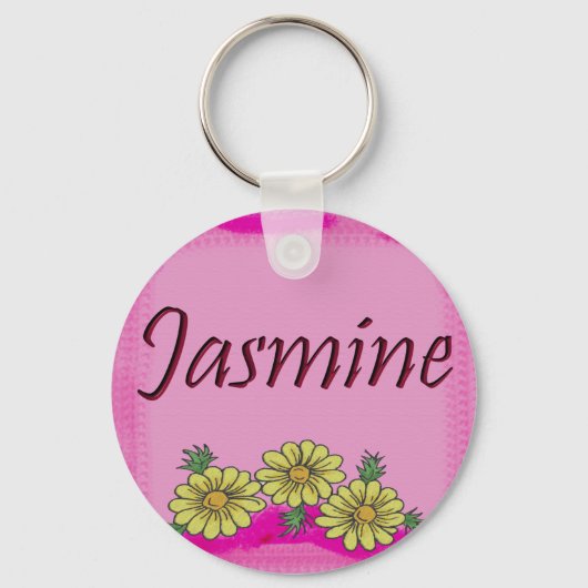 Jasmine Daisy Sleutelhanger (Voorkant)