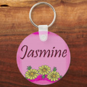 Jasmine Daisy Sleutelhanger (Voorkant)