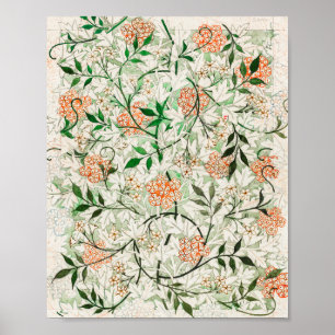 Jasmine door William Morris Poster