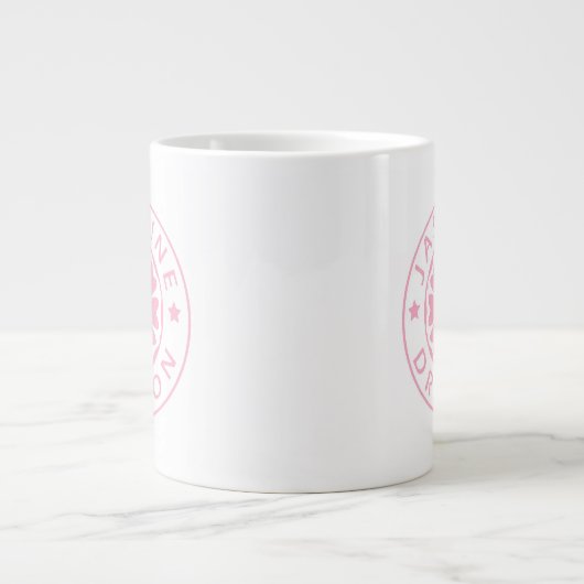 Jasmine Dragon 20oz Mug - Rose (Devant)