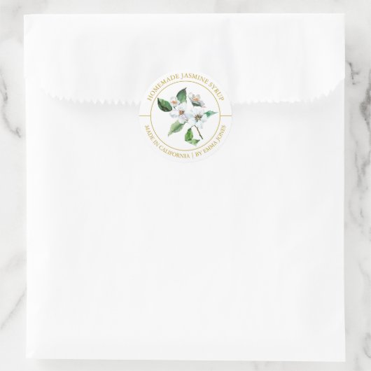 Jasmine étiquette moderne (Sac)