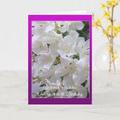 Jasmine Floral Specialized 60th Birthday Kaart (Gele Bloem)