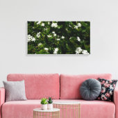 Jasmine Flowers Tropical Floral Botanical Canvas Afdruk (Insitu (Woonkamer))