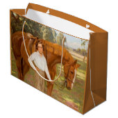 Jasmine het Paard (door Algernon Talmage) Groot Cadeauzakje (Achterkant Gekanteld)