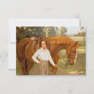 Jasmine het Paard (door Algernon Talmage) Kaart