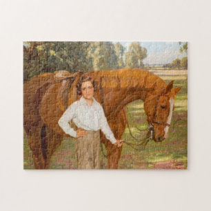 Jasmine het Paard (door Algernon Talmage) Legpuzzel