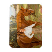 Jasmine het Paard (door Algernon Talmage) Magneet (Verticaal)