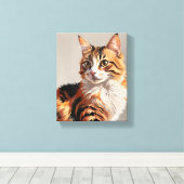 Jasmine la toile du chat (Insitu (Plancher de Bois))