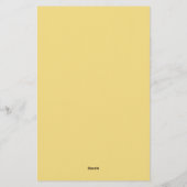 Jasmine & Leigray Minimalistisch Eenvoudig Modern  Briefpapier (Achterkant)