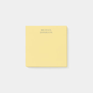 Jasmine & Leigrijs Minimalistische Vlakke Moderne  Post-it® Notes