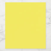 Jasmine, Marigold Yellow, Primrose Wijn Etiket (Enkel label)