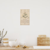 Jasmine Plant Print (Keuken)