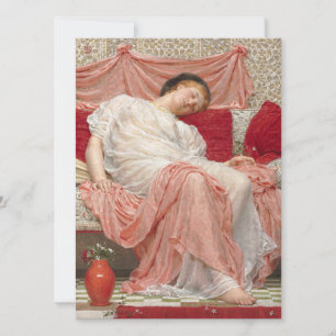 Jasmine (prachtige jonge slapende vrouw) kaart