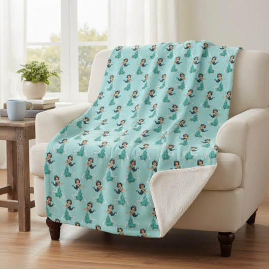 Jasmine Sherpa Blanket Deken