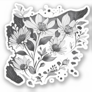 Jasmine Syrië Kaart خريطةسور ي ا ي ا س م ي نkaart Sticker