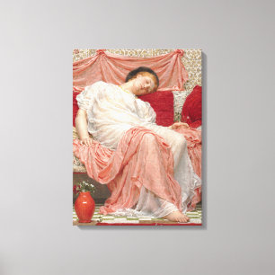 Jasmine van Albert Joseph Moore, Victoriaanse Scho Canvas Afdruk