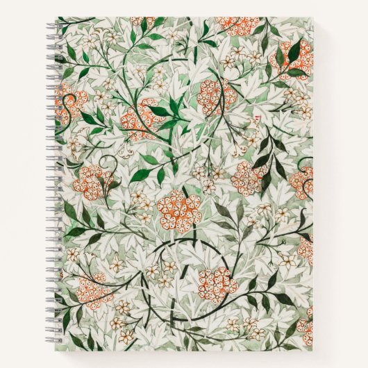 Jasmine - William Morris Notitieboek (Voorkant)