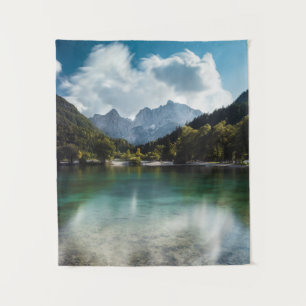 Jasna-meer in Kranjska Gora, Slovenië Wandkleed