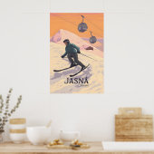 Jasna Ski Resort Slovakia Travel Poster (Cuisine)